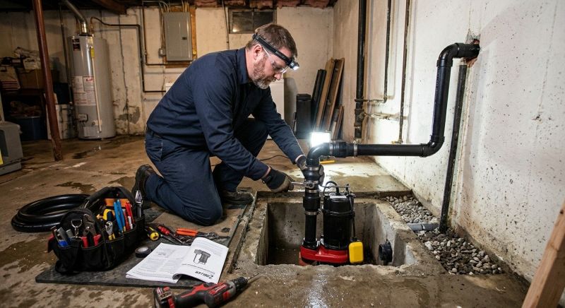 Ejector Pump Installation in Boston, MA