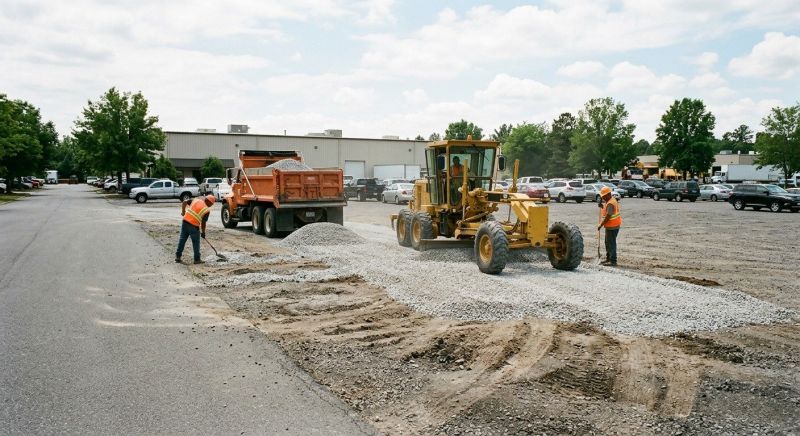 Parking Lot Excavation in Davis County, UT