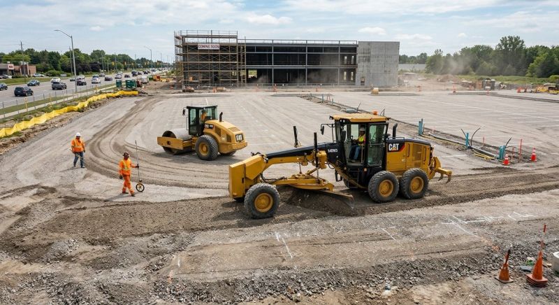 Parking Lot Gravel Repair in Canton, GA