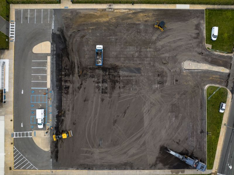 Parking Lot Leveling in Pearland, TX