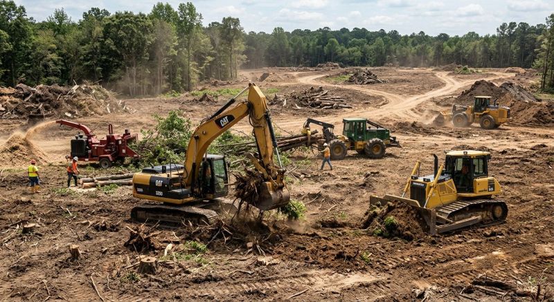 Site Clearing Service in Marietta, GA
