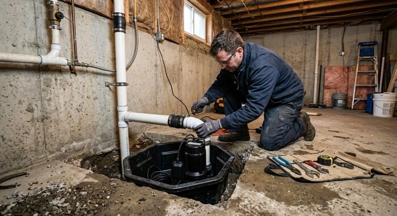 Sump Pump Installation in Mobile, AL
